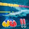 NineFit Basics Swimming Pool Safety Divider Rope & Float Kits, Public Pools Lane Area Floating Divider Ropes, Pool Separation Line for Dividing Water Area (Color : Nylon Rope, Size : 9m(29.5ft)) view 1