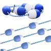 NineFit Basics Pool Rope Float Line - Blue White, Adjustable Swimming Safety Marker Lines, Anti-UV Floating Pool Equipment for Dividing Dangerous Areas (Size : 9m/29.5ft) view 1