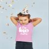 2nd Birthday Outfits for Toddler Girls im Two Cute Shirt Girl 2 Years Old Second Birthday (White on Pink, 4 Years) view 2