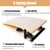 Kids Gymnastics Equipment 4 Springs Gymnastics Springboard for Kids/Teen, Wooden Pro Curved Jump Pad for Home Room Athletics Training Ground, Vaulting High/Backflip/Vault Training Equipment view 4