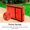 Scpantkend Gymnastics Equipment for Kids, Gymnastics Spring Board for Adults, Competition/Athletics Jumping Boards, Flips/High Jump Assist Equipment, for School/Sports Club/Gym, with 6 Springs view 4