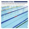 Pool Safety Divider Swim Lane Line, UV Protection Swimming Competition Divider Line 17 Buoys/m, Pool Safety Rope for Section Off Hazardous Areas (Color : Nylon Rope, Size : 14meter eter(46ft)) view 3