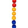 NineFit Basics Rope Floats, Swimming Pool Divider Ropes, Strong Buoyancy Shock Proof Spiral Safety Fence Divide Beach Deep End Divider, 8 Buoys/m One Color Per Meter (Color : 4.7in, Size : Steel w view 1