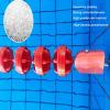 NineFit Basics Rope Floats, Swimming Pool Divider Ropes, Strong Buoyancy Shock Proof Spiral Safety Fence Divide Beach Deep End Divider, 8 Buoys/m One Color Per Meter (Color : 4.7in, Size : Steel w view 3