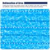 NineFit Basics Pool Safety Divider Rope Kits with Bi-Tone Float, Anti-Wave Swimming Pool Divider Rope Floating Buoys, Pool Lane Divider for Public Pools/Beach, 2m(6.5ft) view 4