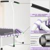 Newan 48'' Fitness Trampoline with Adjustable Handle Bar, Silent Trampoline Bungee Rebounder Jumping Cardio Trainer Workout for Adults - Max Limit 330 lbs view 2