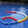NineFit Basics Rope Floats, Swimming Pool Safety Divider Rope, Equipment to Divide Swim Race Lanes, Anti-UV Bold Drawstring Beach Safety Fence, One Color Per Meter (Color : 9cm, Size : Steel Wire r view 1