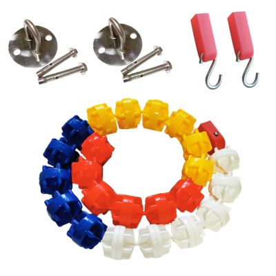 NineFit Basics Swimming Pool Break Waves Safety Rope, UV Protection Pool Safety Float Line Divider Rope Kits, Effective Visibility Water Park Divider Buoy Line (Color : Nylon Rope, Size : 3meter eter eter(9.