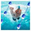 NineFit Basics Swimming Pool Safety Divider Nylon Floating Rope,180ft 160ft 100ft 80ft 50ft 40ft 30ft Long Pool Safety Divider Pool line Floats with 2 Hooks, Lane Line Pool Equipment view 1