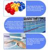 NineFit Basics Safety Pool Rope Float for Swimming Pool, Pools Break Waves Safety Rope with Floating  Hooks, 3-49ft Long Safety Float Line Divider Rope Kits view 4