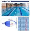NineFit Basics Swimming Pools Divider Buoy Line, Effective Visibility Pool Safety Float Rope for Section Off Hazardous Areas, Commercial Float Pool Divider Rope, 5m(16.4ft) view 3
