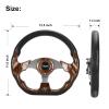 Roykaw Golf Cart Steering Wheel with Hub Adapter and Scorecard Holder-for Club Car Precedent 2004-up Models view 3