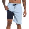 FT FENTENG Mens Swim Trunks with Compression Liner, Men Bathing Suit Swimming Trunks 9 Inch Inseam Board Shorts Men's Swimwear with Zipper Pockets, 4 Way Stretch Beach Shorts Quick Dry Swimsuits, 3XL view 1