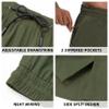FT FENTENG Mens Swim Trunks with Compression Liner, Men Bathing Suit Swimming Trunks 9 Inch Inseam Board Shorts Men's Swimwear with Zipper Pockets, 4 Way Stretch Beach Shorts Quick Dry Swimsuits, XXL view 3