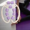 Almencla 2X for Legs Leg Roller Relax Tight Muscles Hand Held Deep Tissue Massage Roller Foam Roller for Thigh Arm Calf Bodybuilding Gym view 2