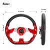 Roykaw Golf Cart Steering Wheel with Hub Adapter Compatible with Yamaha view 4