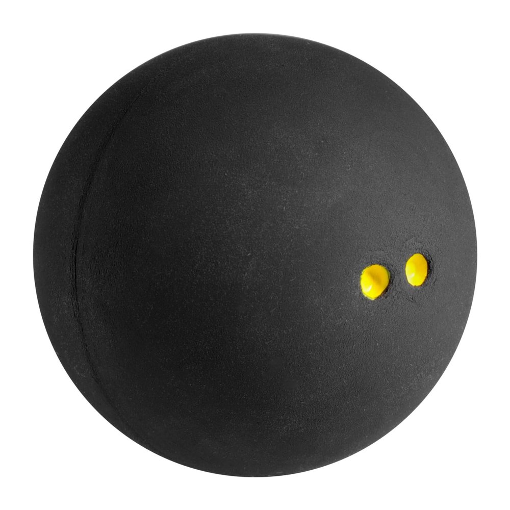 Outanaya High Elastic Training Squash Ball for Beginners Durable Racket Ball with Smooth Edges for Indoor Practice and Skill Development