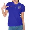 NineFit Basics Custom Polo Shirts Bulk Woman Personalized Polo Shirts with Logo Name Picture Design Your Own for Business Short Sleeve Shirt Sports Navy Large view 1