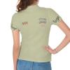 NineFit Basics Custom Polo Shirts Bulk Woman Personalized Polo Shirts with Logo Name Picture Design Your Own for Business Short Sleeve Shirt Sports Tan Small view 2