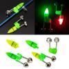 Yjcnelcr 10Pcs Night Float Fishing Rod Tip LED Light Alarm Carp Clip Alerter Double Bells Fishing Alarm Light Alert Fishing Alarms Alarms Fishing Alert Fishing Clip Fishing Alarm view 2