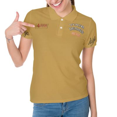 NineFit Basics Custom polo shirts bulk woman Personalized polo shirts with logo name picture Design Your Own for business Short Sleeve shirt sports Peru X-Large
