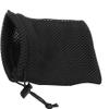 YXQ Nylon Mesh Drawstring Bag, 5 x 3.5 Inch Small Storage Pouch String Bags for Mini Stuff MP3 Charger Earphone Key Travel Kit Organizer for Lipstick Cosmetic Jewelry, Black 4Pcs view 3