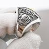 noblehead Fantasy Football Ring 2024| Heavy FFL Champion Ring | Gold Silver Tone Plated Award Trophy for Fantasy Football League Winner (one, size 12) view 4