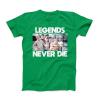 Sandlot Legends Never Die Youth T-Shirt (Youth XL, Kelly Green) view 1
