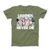 Sandlot Legends Never Die Youth T Shirt Youth Medium Military Green view 1