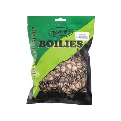 WCB Carp Baits High Protein Boilies 16 mm 1 lb Bag - Carp Fishing Bait - Ideal for Carp Fishing (Flavor: Tiger Nut)