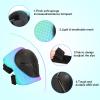 Color Gradient Adjustable Bike Helmet with Knee and Elbow Pads - Kids Toddler Boys and Girls Skateboard Helmet for Ages 3-14 | Ideal for Riding, Scooters, Inline Skating, Longboarding, Roller Skating view 3