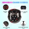 Color Gradient Adjustable Bike Helmet with Knee and Elbow Pads - Kids Toddler Boys and Girls Skateboard Helmet for Ages 3-14 | Ideal for Riding, Scooters, Inline Skating, Longboarding, Roller Skating view 4
