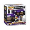 Epic Collectibles Pop Football: Vikings - Justin Jefferson Vinyl Figure Bundle with Compatible Funko Box Protector view 2