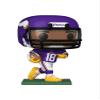 Epic Collectibles Pop Football: Vikings - Justin Jefferson Vinyl Figure Bundle with Compatible Funko Box Protector view 3