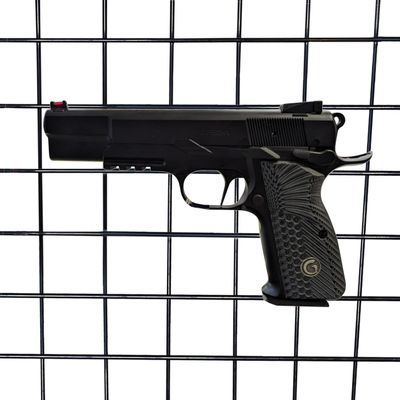 Hammy3DPrints Mount for Browning/FN Hi-Power Original - Gridwall | Pistol Holder Handgun Storage Rack (Facing Left)