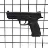 Hammy3DPrints Mount for S&W M&P 10mm - Gridwall | Pistol Holder Handgun Storage Rack (Facing Right) view 1