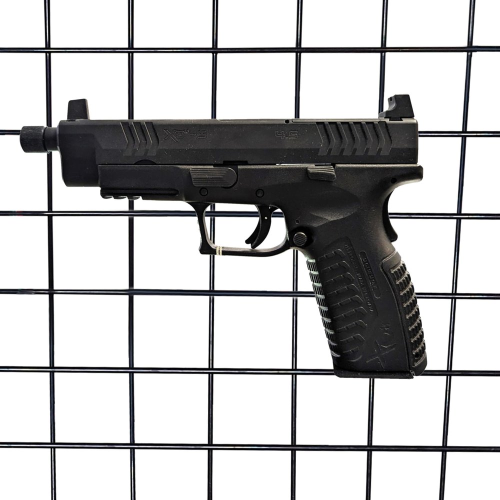 Hammy3DPrints Mount for Springfield XD/XDM/Elite 9mm - Gridwall | Pistol Holder Handgun Storage Rack (Facing Right)