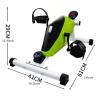 Exercise Bike Magnetic Under Desk Bike Pedal Exerciser, Mini Exercise Bike Desk Cycle, Arm Leg Exerciser for Physical Therapy Desk Exercise, Rehabilitation Training Equipment for the Elderly Under Des view 2