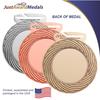 10 Pack Beer Award Medal Customizable YOUR CUSTOM TEXT for our beer award medallion. Great for brewing and craft beer competitions! Large 3-1/8W x 3-1/2H quality medal printed packaged USA view 3
