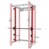 FAGUS H Machine Attachment for 3"x3" Power Cage, 2000lbs Multi-Function Power Rack, Commercial Squat Rack for Home Gym Free Weight with Attachment Set, Red view 1