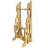 Vertical Display Sword Stand Katana Holder - Floor Standing Display Weapon Racks, Wooden Martial Arts Sword Stands Sword Hangers for Storing Various Swords and Long Weapons (2-8 Floors) (Yellow 2) view 1