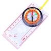 IDOLOVA Baseplate Ruler Compass Map Scale Magnifier with Strap Camping Hiking OCOMP7198 view 2