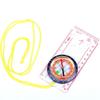 IDOLOVA Baseplate Ruler Compass Map Scale Magnifier with Strap Camping Hiking OCOMP7198 view 3