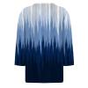 3/4 Length Sleeve Womens Tops Dressy Casual Blouses - Spring Fashion 2026 Plus Size Crew Neck Fitted Tshirt - Business Teacher Going Out Trendy Tops Tunics for Leggings 03-Blue Large view 4