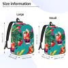 DRTGEDS Tropical Cocktails Backpacks Lightweight With 1 Main Compartment, Shoulder Rucksack Carry-On view 4