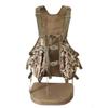 AUSCAMOTEK Camouflage Hunting Vest with Detachable Seat Cushion for Turkey Dove and Upland Bird Hunting - Wetland Autumn view 2