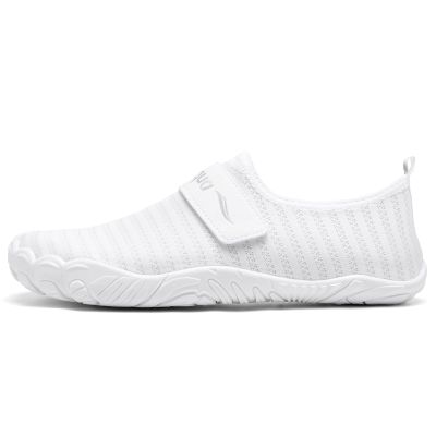 Racqua Women Water Shoes Lightweight Aqua Shoes Quick-Dry Swim Shoes Non-Slip Beach Shoes Poor Shoes White 10.5 Women/9.5 Men