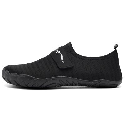 Racqua Water Shoes Slip-on Aqua Shoes Quick-Dry Poor Shoes Lightweight Swim Shoes Poor Shoes for Men Women Black 6 Women/5 Men