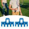 Tyenaza 2Pcs Badminton Stringing Racquet Load Spreader,Badminton Tennis Racquet Pulling Machine Threading Accessories High Loaded Spreader Protector Stringing Machine Tool (Blue) view 3