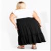Avenue Women's Plus Size Isla Skirt Black view 3